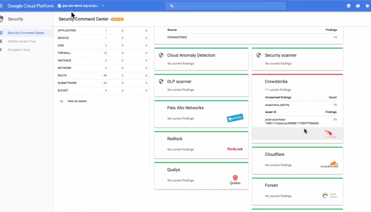 Google Cloud screenshot 2