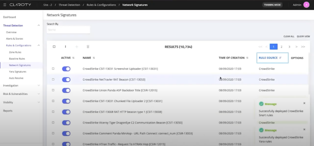 Claroty screenshot 4